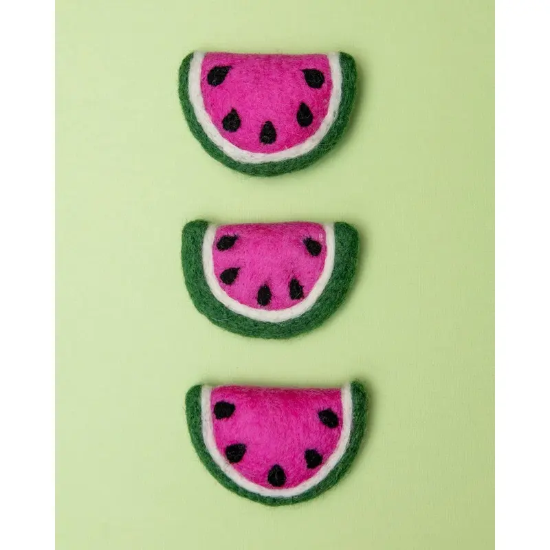 Watermelon Cat Wool Toy