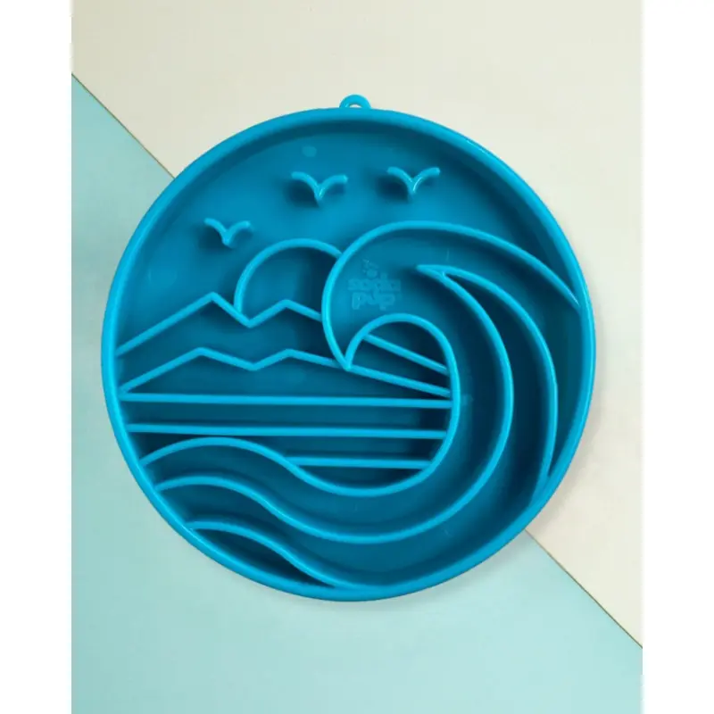 Baja Shallow Slow Feeder Dog Bowl (Made in the USA) FINAL SALE