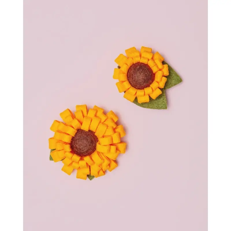Dog Collar Sunflower (Made in the USA)