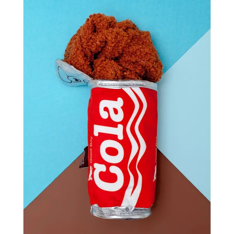 Good Boy Soda Cola Dog Toy