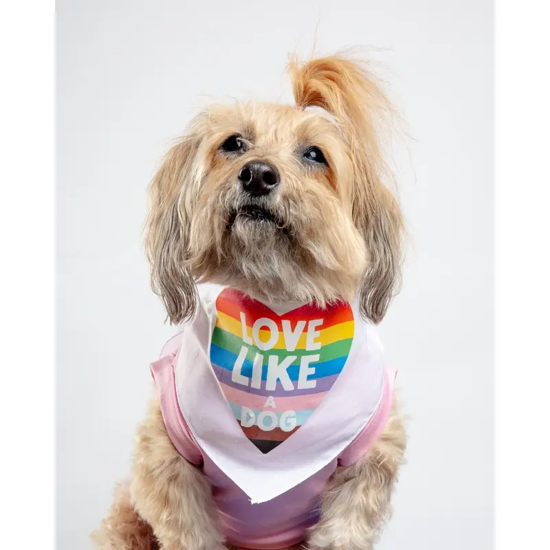 Love Like a Dog Pride Bandana