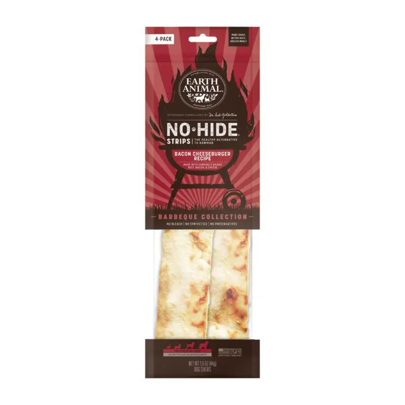 No-Hide Barbeque Collection Bacon Cheeseburger Strips