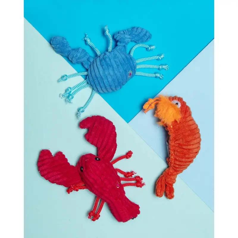 Sea Creatures Assorted Wee Huggles Plush Dog Toy