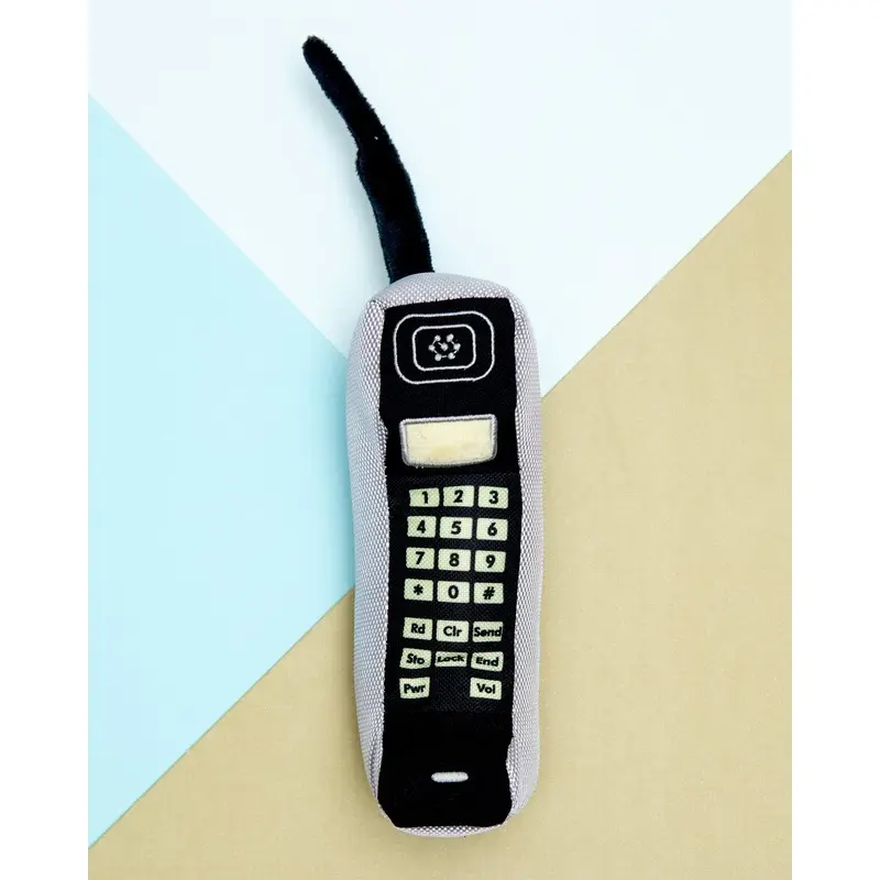 90s Classic Brick Phone Squeaky Plush Toy (FINAL SALE)
