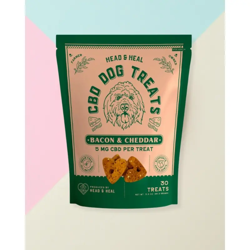 Bacon & Cheddar CBD Dog Treats (5mg)