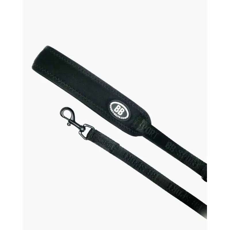 Buddy Belt Sport Leash in Black