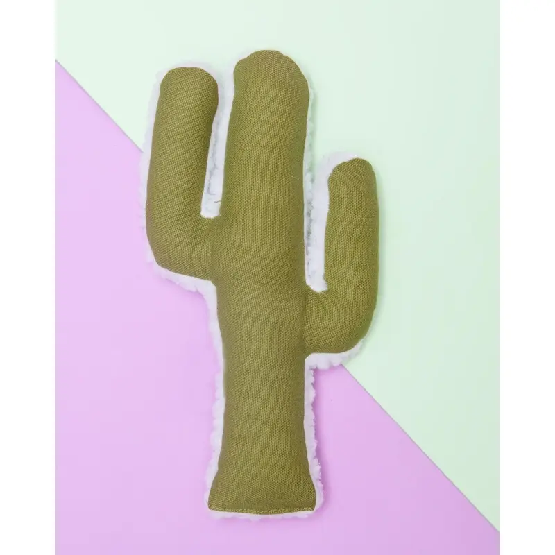 Cactus Dog Toy w/ Calming Leaf Mint (FINAL SALE)