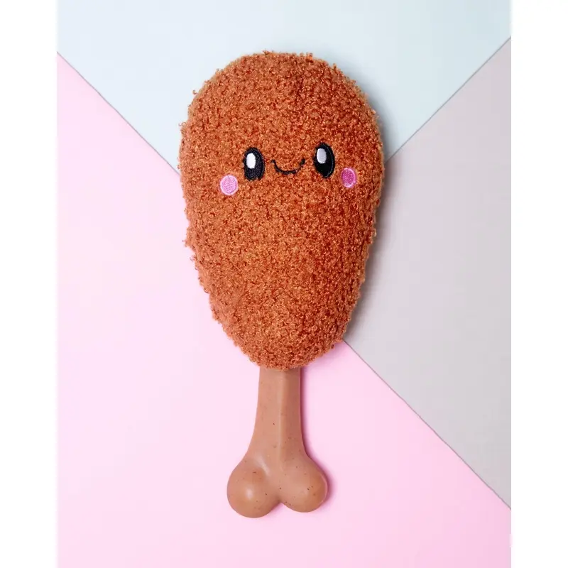 Chicken Bone 2-in-1 Dog Toy