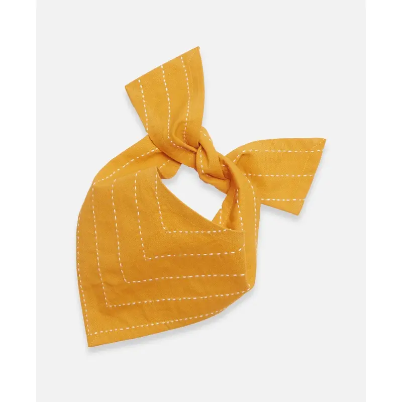 Arrow Dog Bandana in Mustard (FW24LO)