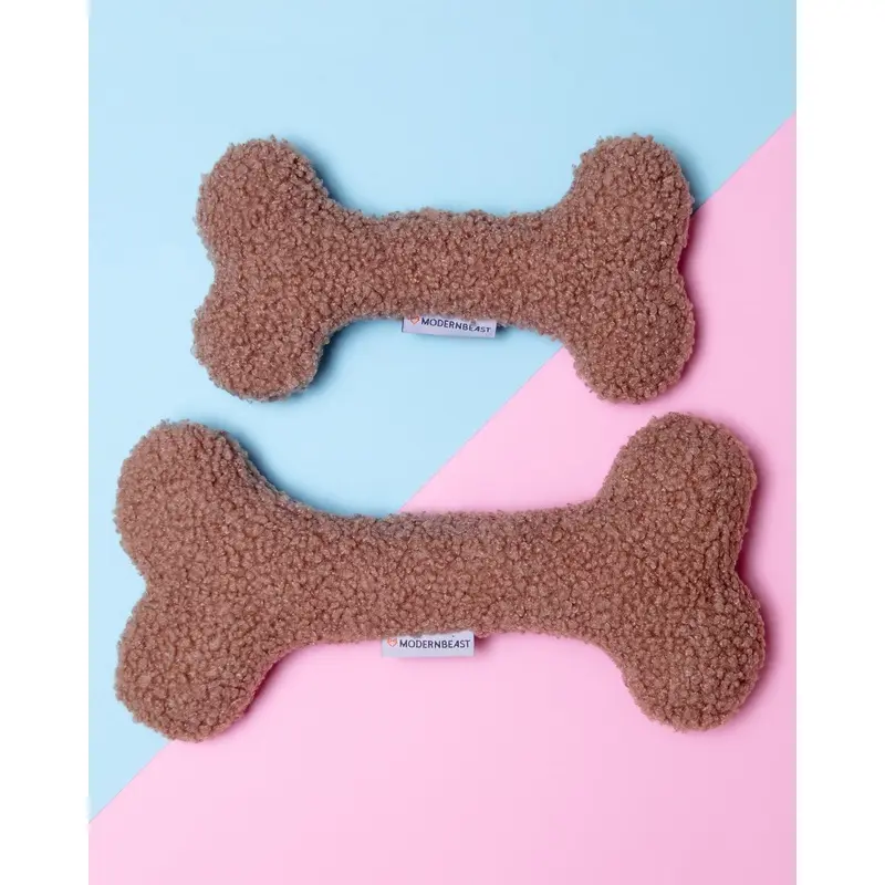 Funny Bone Fleece Squeaky Dog Toy (Made in the USA)