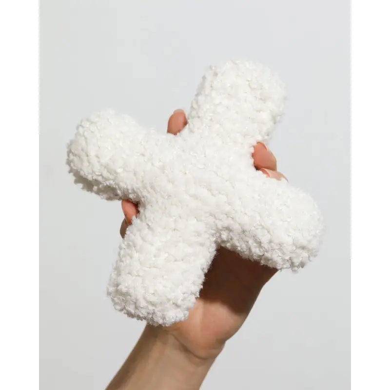 Hugs Boucle Squeaky Plush Dog Toy