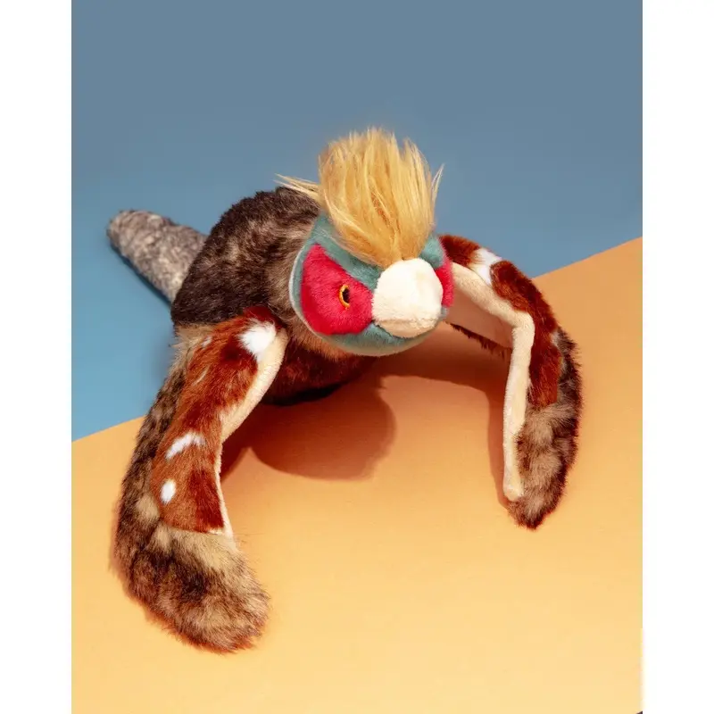 Ike Pheasant Squeaky Dog Plush Toy
