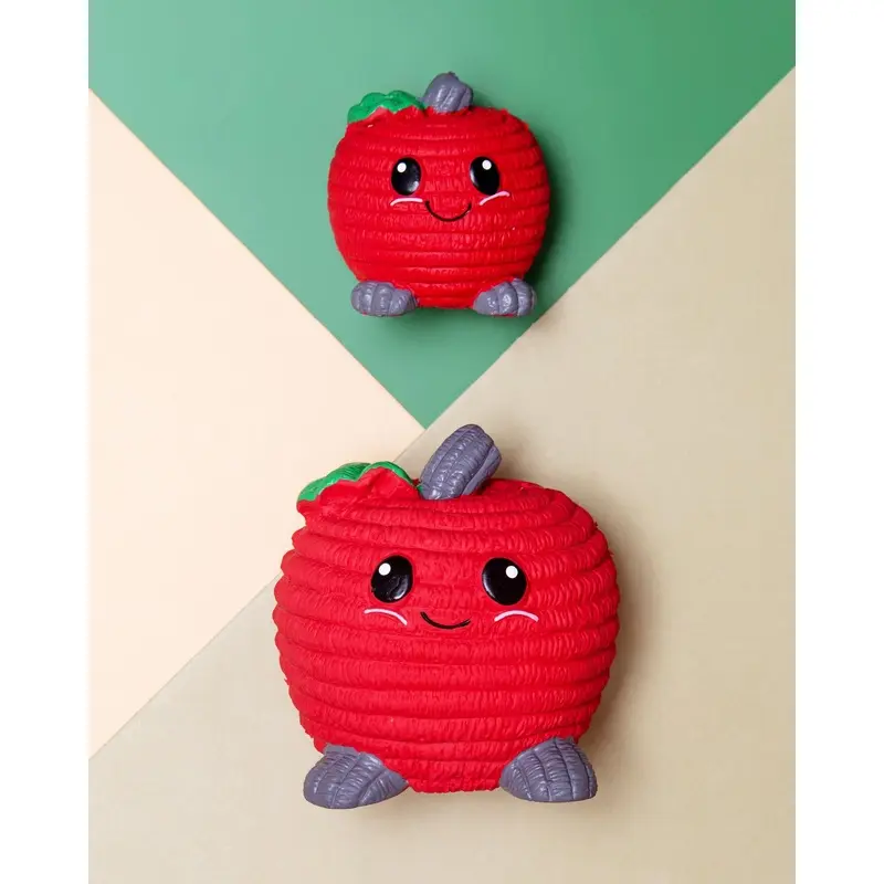 Red Apple Ruff-Tex Latex Dog Ball Toy