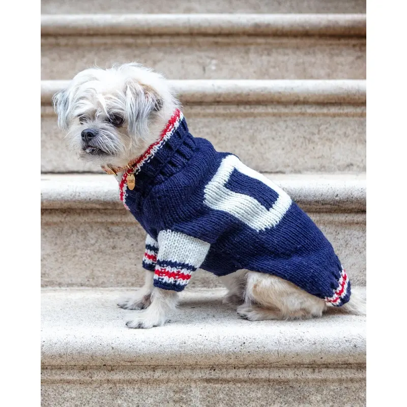 Varsity Wool Dog Sweater (FINAL SALE)