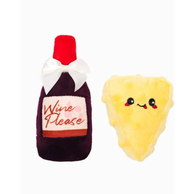 Wine & Cheese Catnip Toy