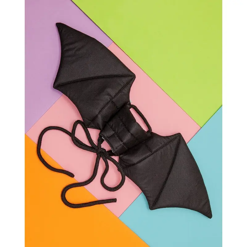 Adjustable Tie-On Bat Howl-O-Ween Dog Wings