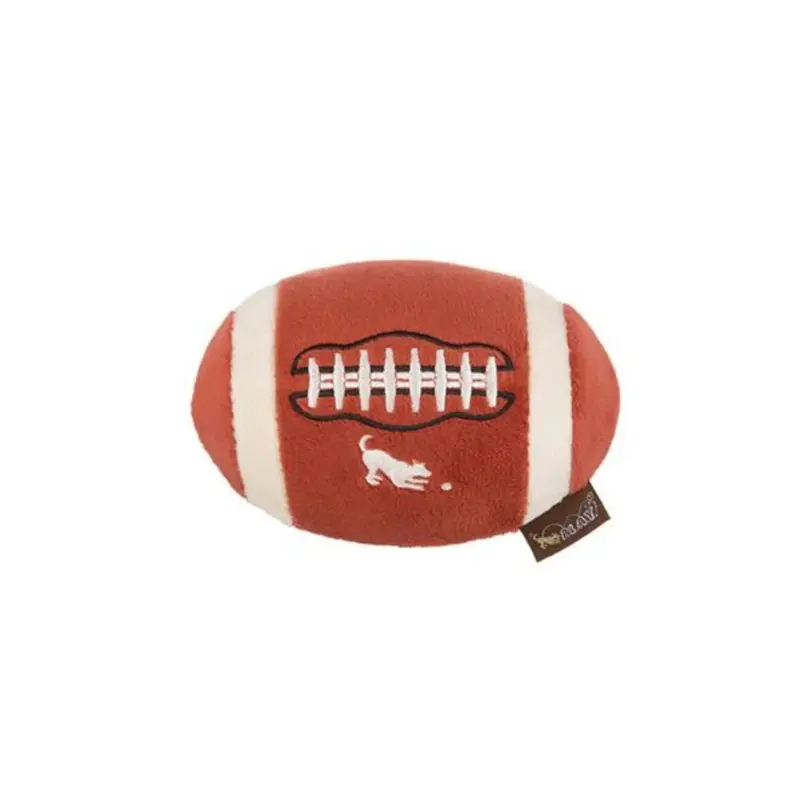 Fido's Football Squeaky Plush Dog Toy