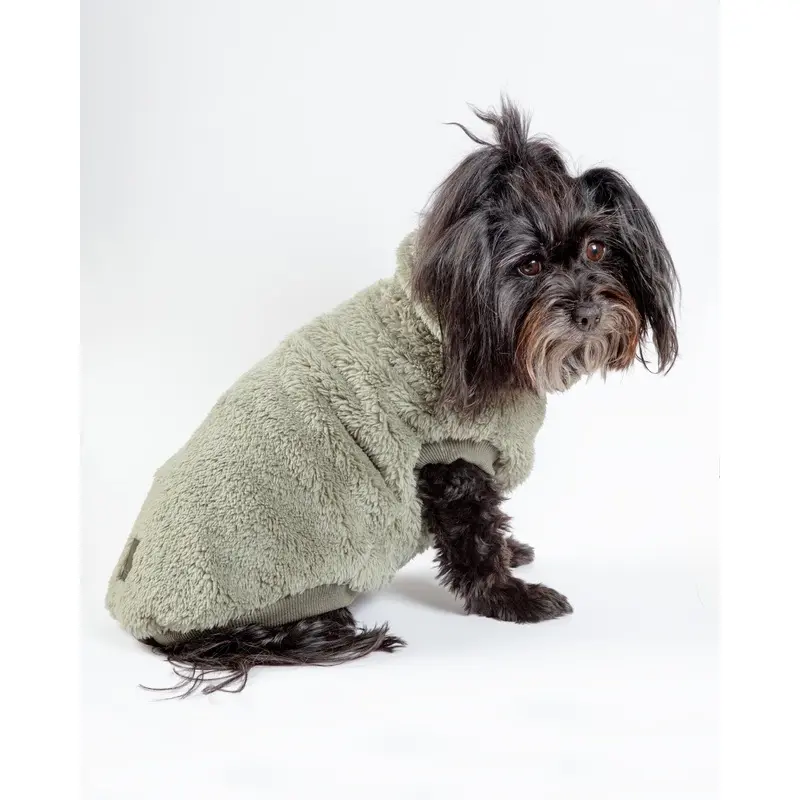 Turtle Teddy Dog Fleece in Rosemary (FINAL SALE)
