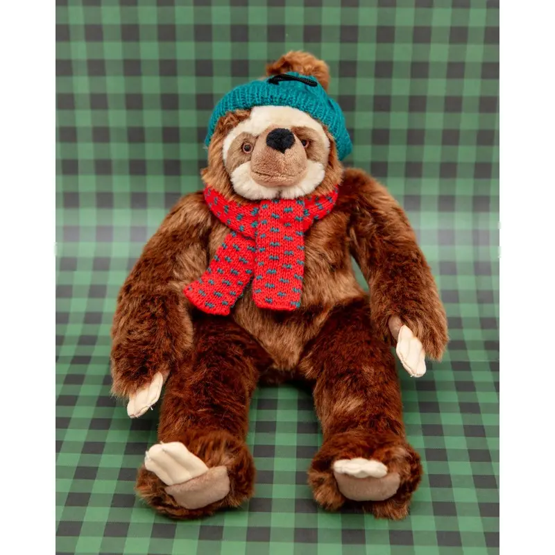 Eddie the Sloth Squeaky Plush Dog Toy