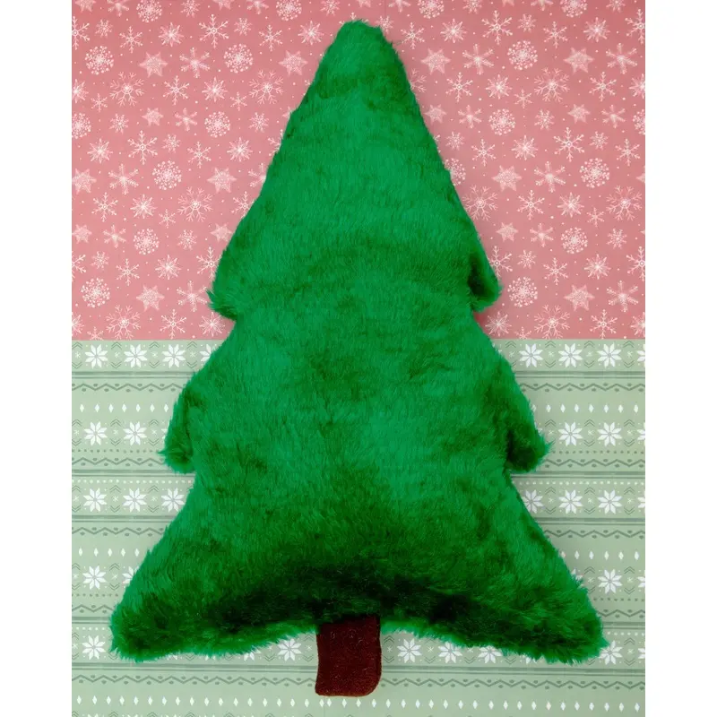 Evergreen Tree Plush Dog Toy (Made in the USA)