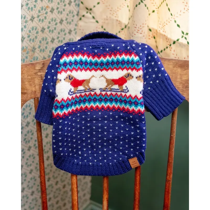 Gray Malin x TFG Hit the Slopes Dog Sweater (FINAL SALE) (FW24LO)