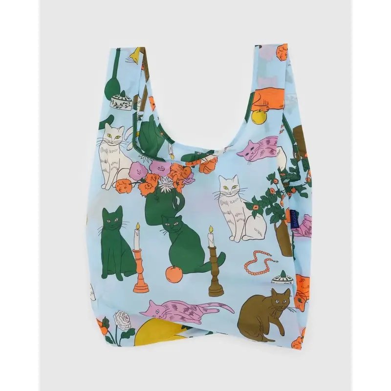 Baggu Reusable Bag in Table Cats