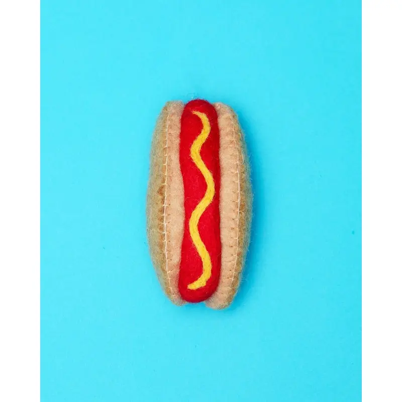 Hot Dog Catnip Cat Toy