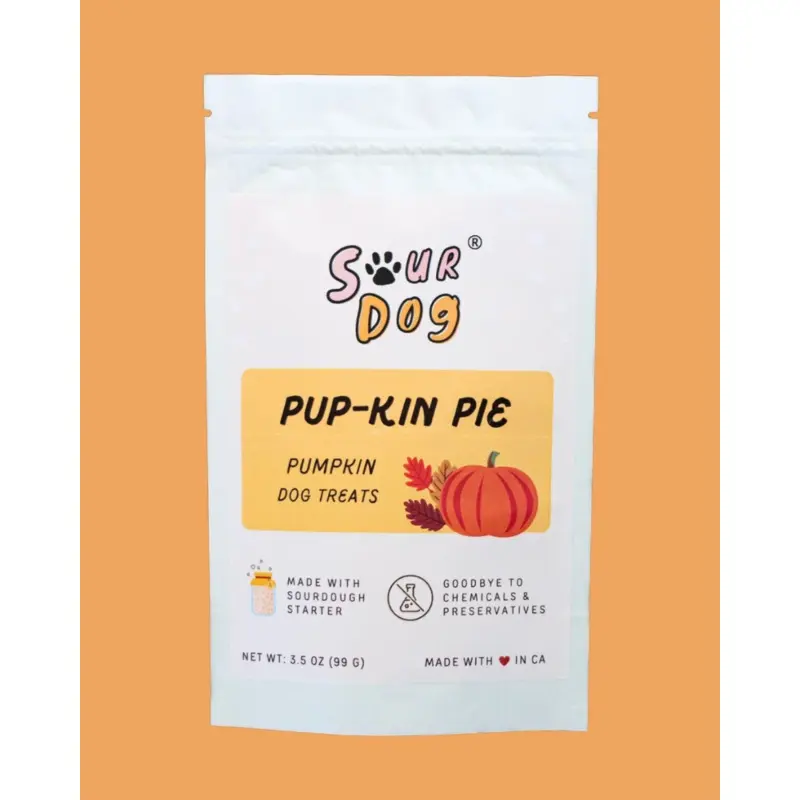 Pup-Kin Pie Pumpkin Sourdough Dog Treats