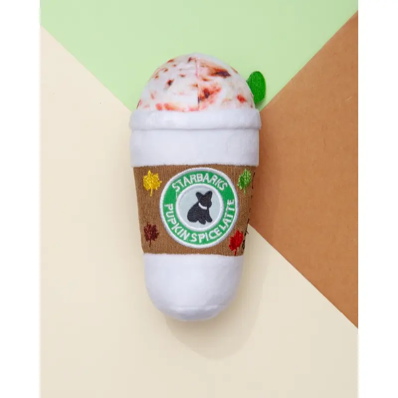 Pupkin Spice Latte Dog Plush Toy (FINAL SALE)