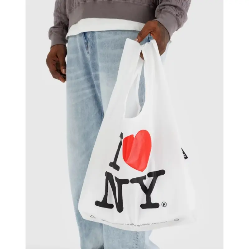 Standard Baggu Reusable Bag in I Love NY