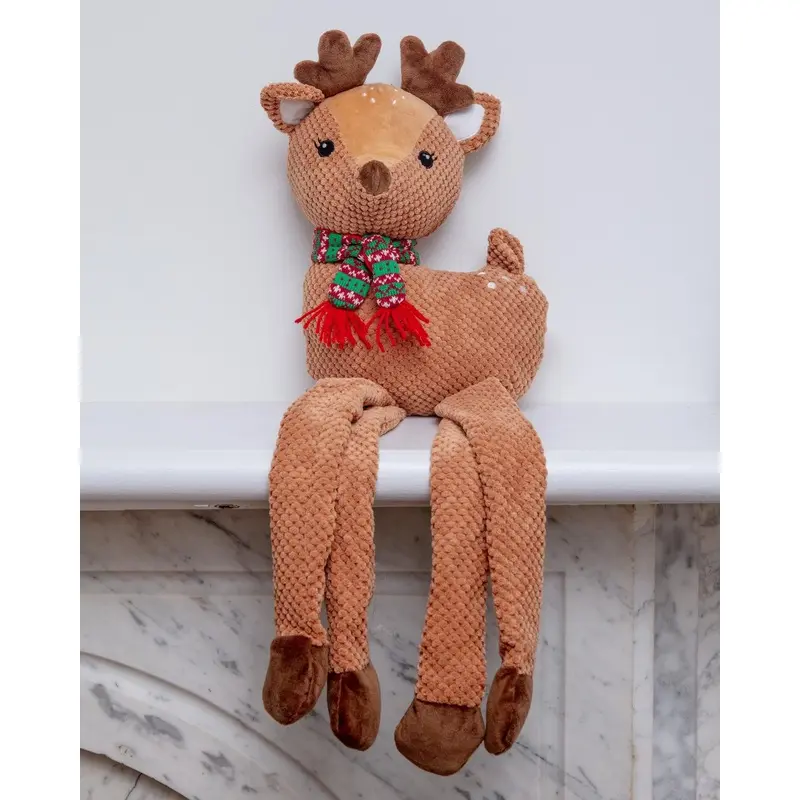 Baby Reindeer Squeaky Plush Dog Toy (32")