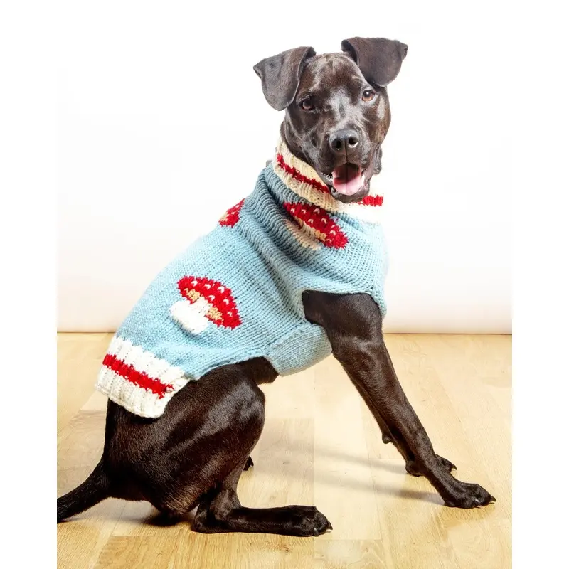 Mushroom Wool Dog Sweater (FINAL SALE)