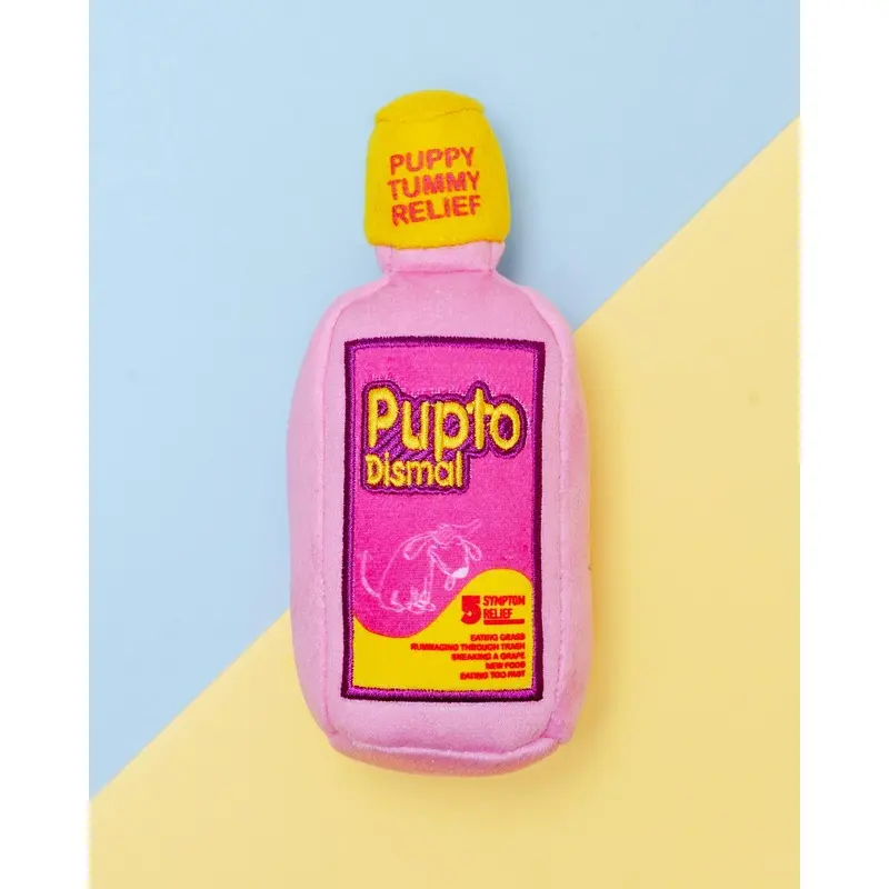 Pupto Dismal Squeaky Plush Dog Toy
