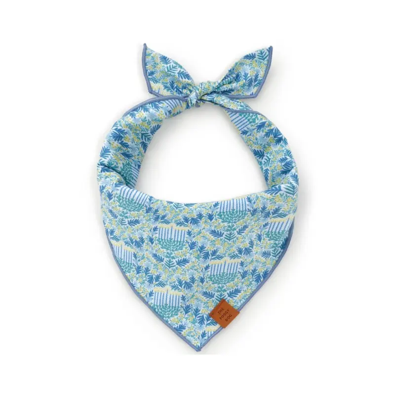 Flora Menorah Hanukkah Bandana for Dogs