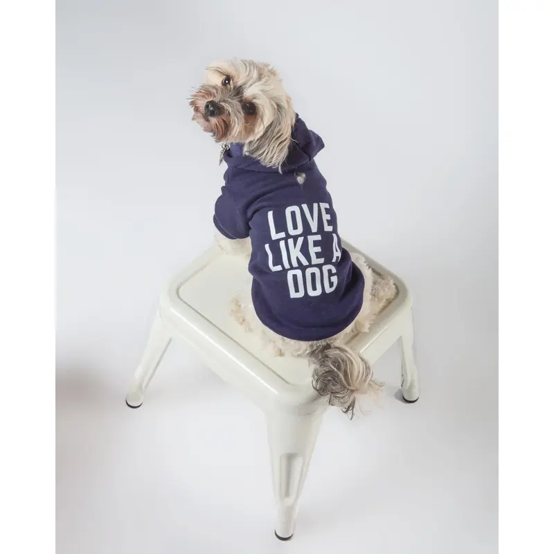 *Love Like a Dog* Graphic Hoodie (Proceeds Benefit the ACLU)