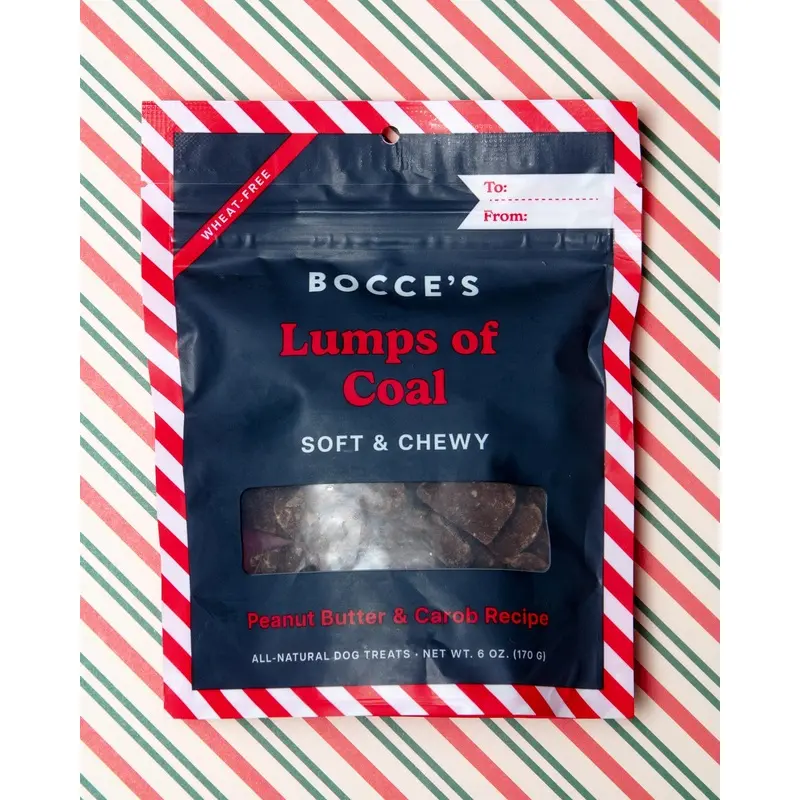Lumps of Coal PB & Molasses Dog Treats