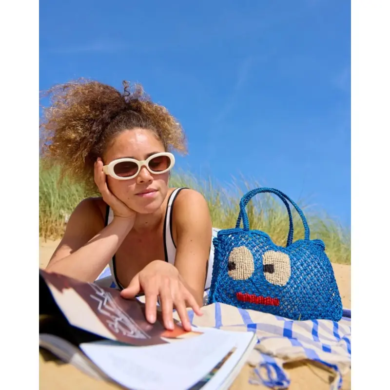Tracy Big Eyes Jute Bag