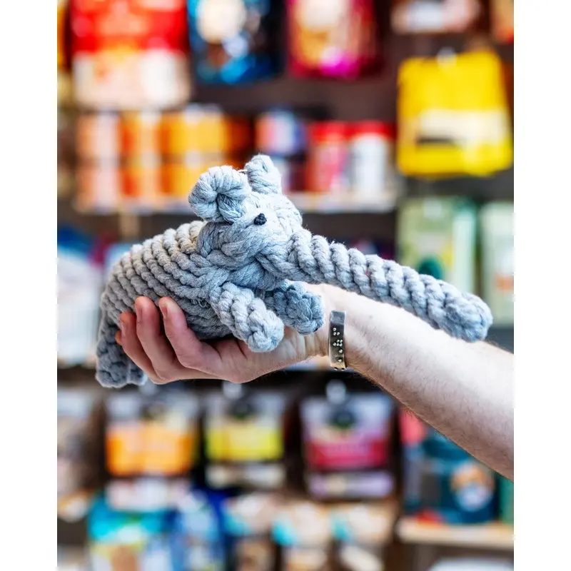 Eco-Friendly Elephant Rope Dog Toy