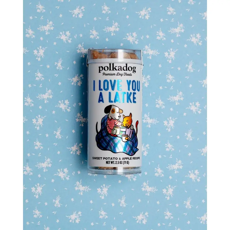 I Love You A Latke Soft & Chewy Holiday Dog Treats