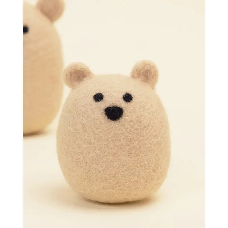 Wool Bear Dog Toy