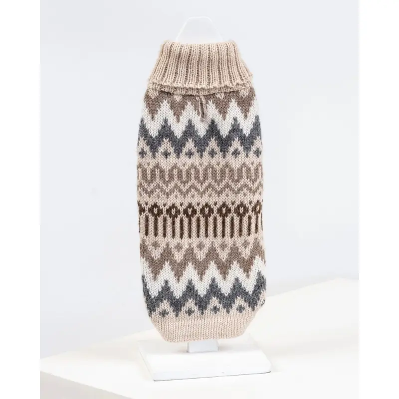 Wooly Winter Alpaca Dog Sweater