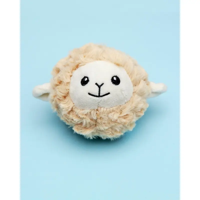 Ez Squeaky Lamb Ball Dog Toy