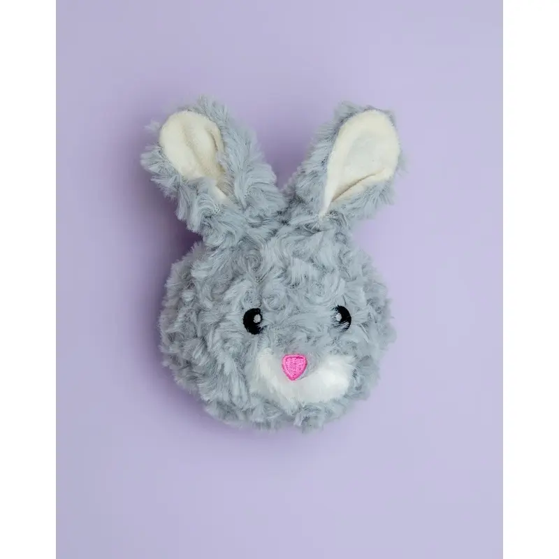 Ez Squeaky Rabbit Ball Dog Toy