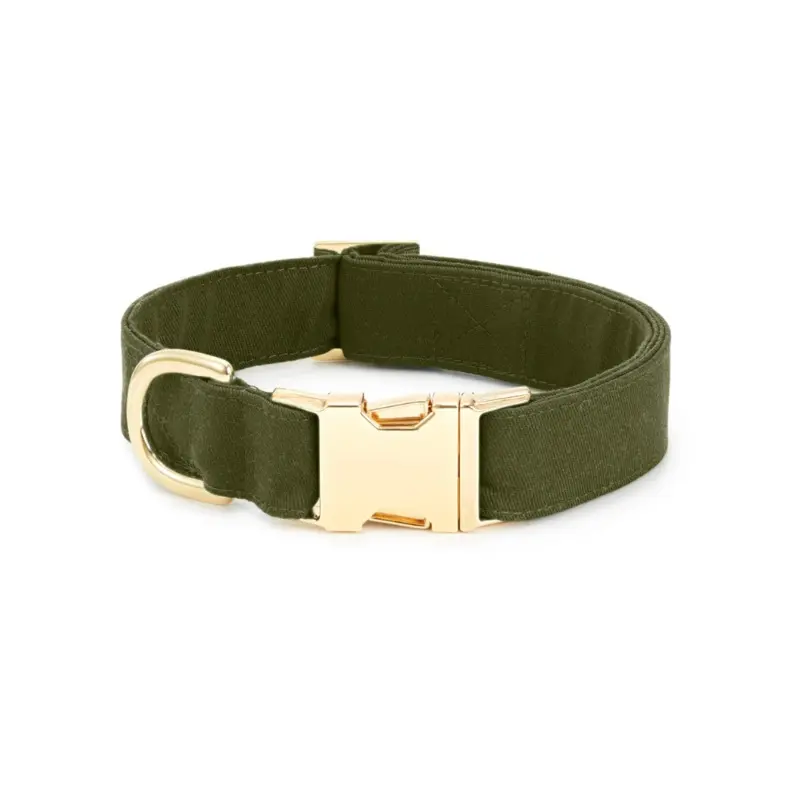 Olive Dog Collar