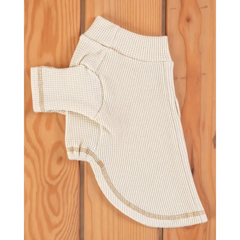 Organic Cotton Waffled T-Shirt for Dogs (FINAL SALE)