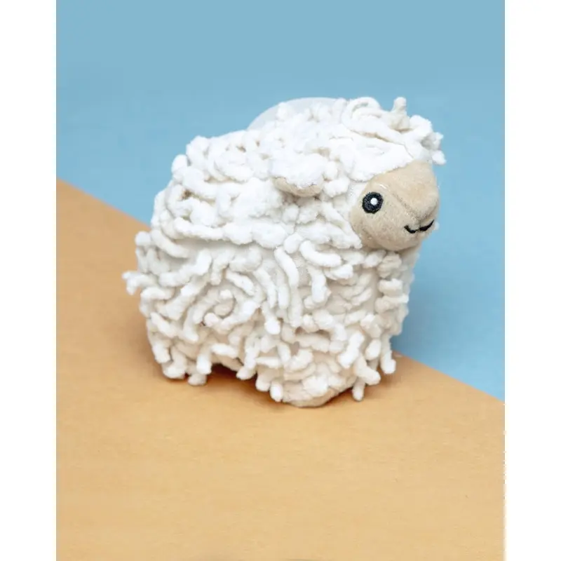 Natural Lamb Squeaky Plush Dog Toy
