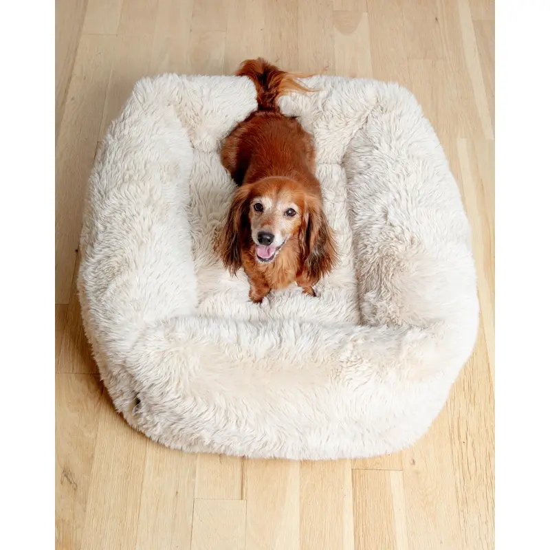 The Franklin Dog Bed in Fluffernutter (Direct-Ship)