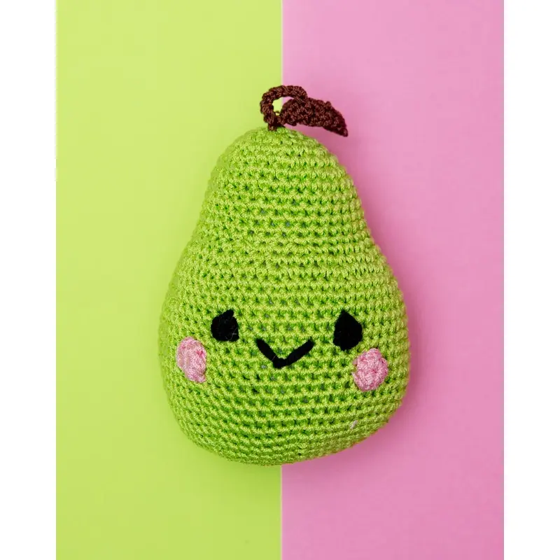 Bartlett Pear Organic Cotton Knit Dog Toy