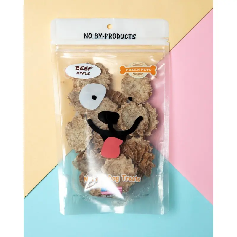 Beef and Apple Cookie Treats for Dogs (Made in the USA)