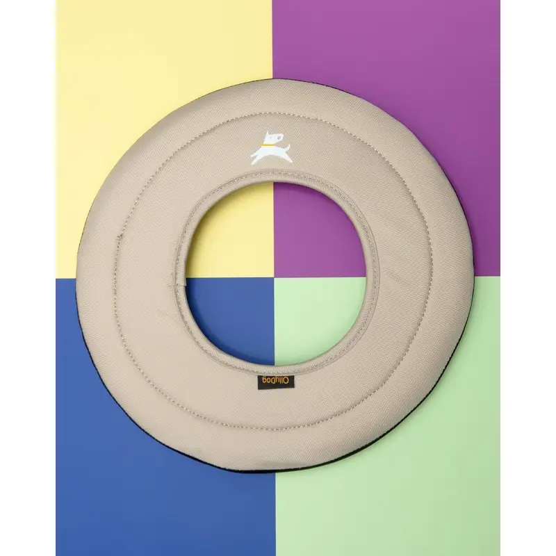 Super Flyer Dog Disc Toy in Con Leche